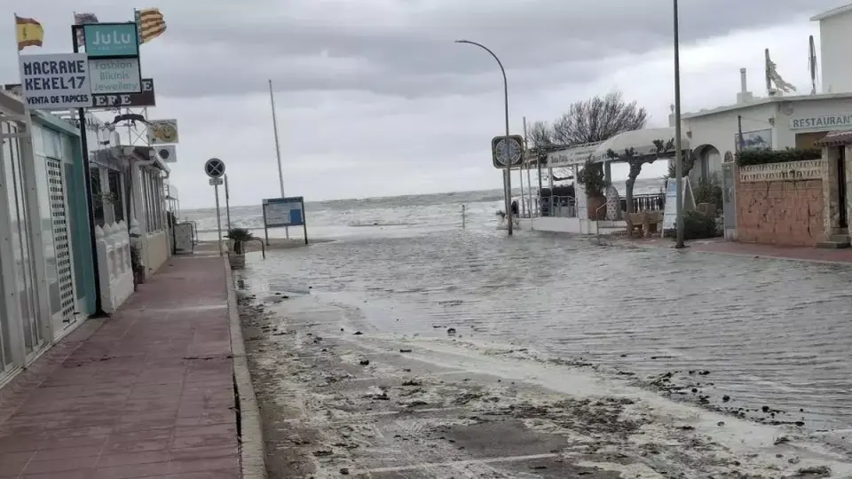 Dénia e la Marina Alta rafforzano le precauzioni per l'allerta arancione di piogge