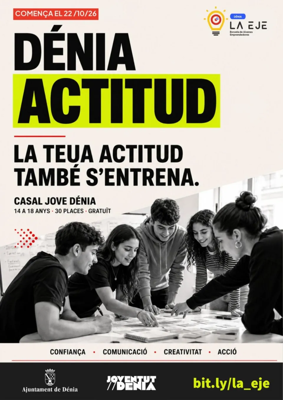 Cartel de la edición 2026 de "Dénia Actitud"