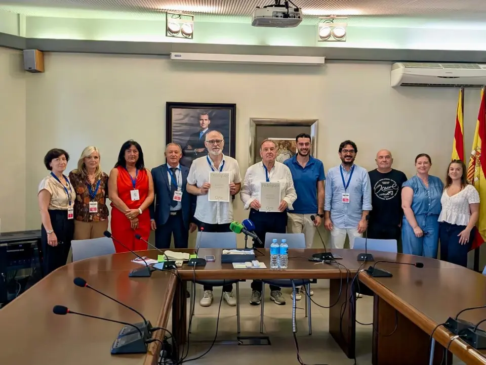 Pedreguer y la localidad italiana de Orte firman una declaración para iniciar su hermanamiento