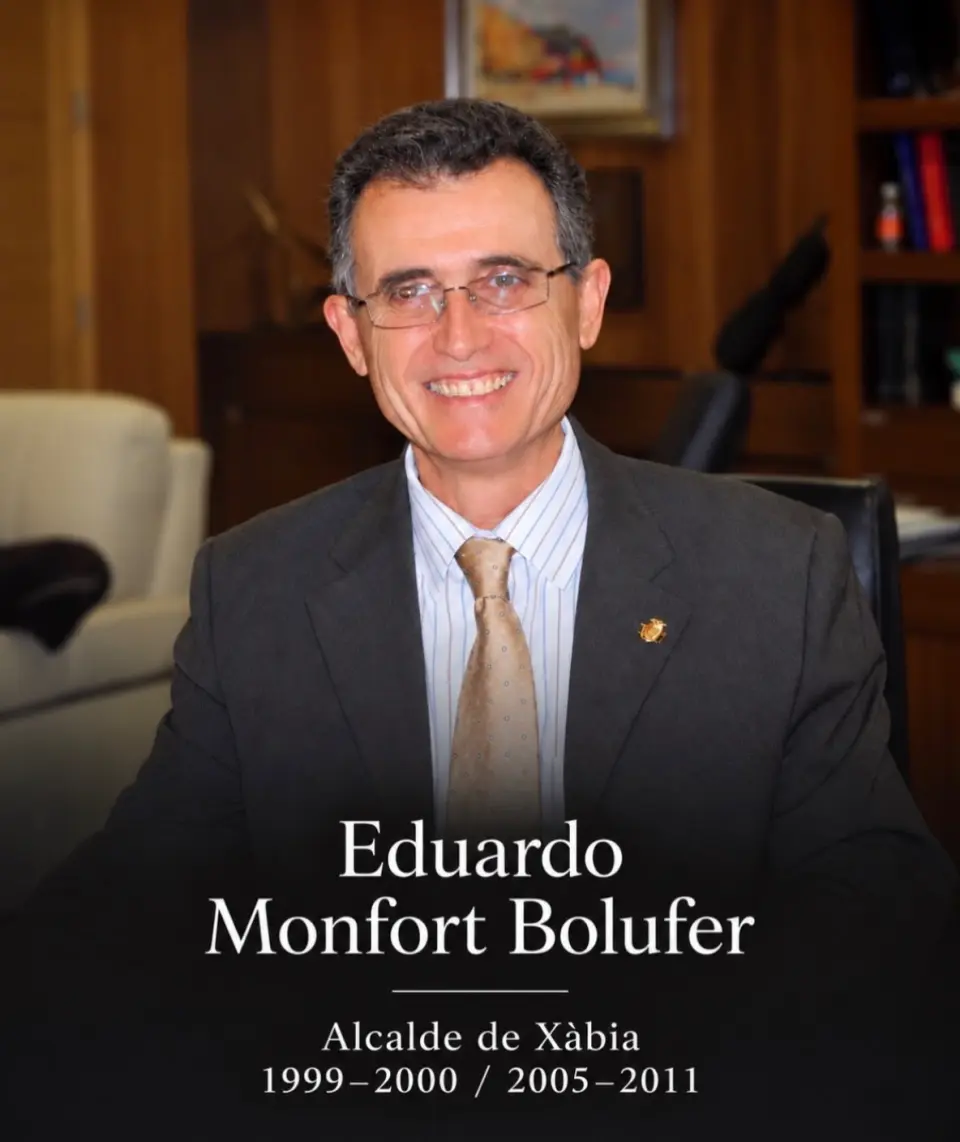 Muore Eduardo Monfort, ex sindaco di Xàbia per due mandati