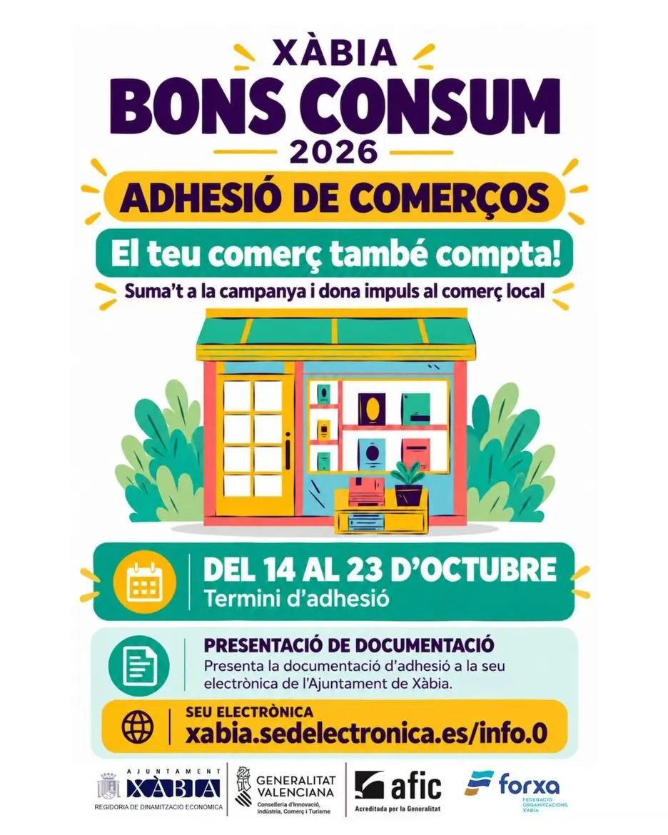 Xàbia launches new Consumer Voucher scheme with 8,600 vouchers