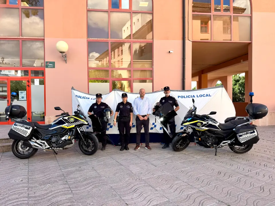 La Police Locale de Teulada-Moraira renouvelle son équipement