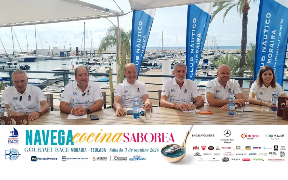 Moraira acogerá en octubre la XIII Gourmet Race con 32 barcos y la lubina como ingrediente estrella
