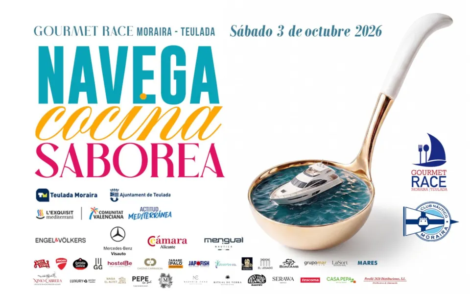 Moraira acogerá en octubre la XIII Gourmet Race con 32 barcos y la lubina como ingrediente estrella