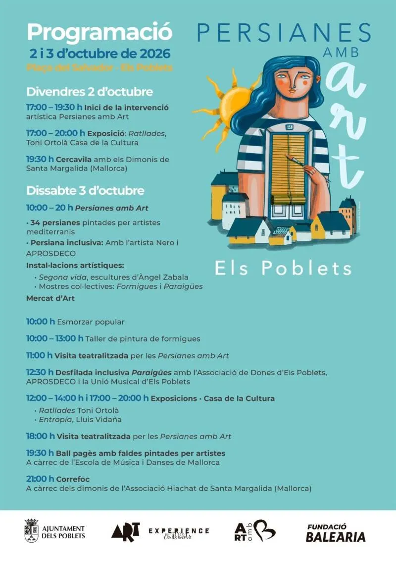 Els Poblets acoge la cuarta edición del festival de arte urbano Persianes amb Art